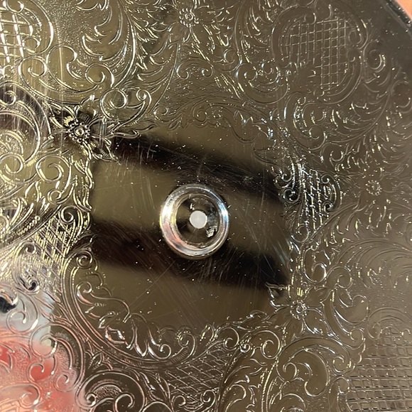 VTG Silver Tray with Handle - Picture 5 of 7